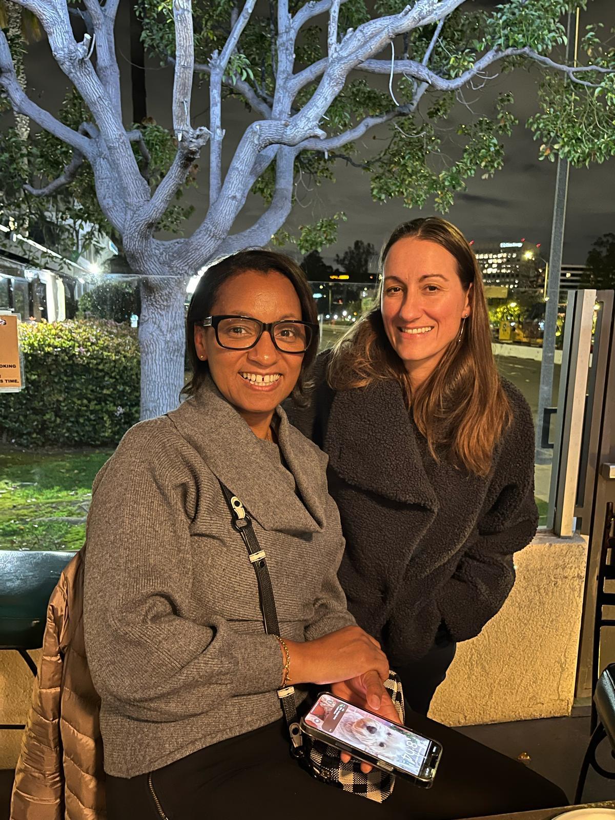 Stephanie et Sandrine membres The Elles Collective